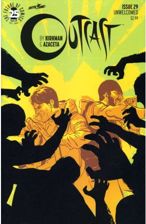 Outcast (Image) 29 published by Image with cover art by Paul Azaceta