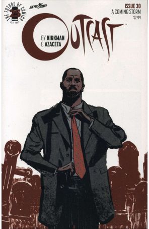 Outcast (Image) 30 published by Image with cover art by Paul Azaceta