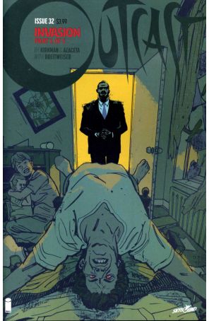 Outcast (Image) 32 published by Image with cover art by Paul Azaceta