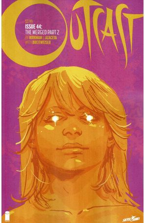 Outcast (Image) 44 published by Image with cover art by Paul Azaceta