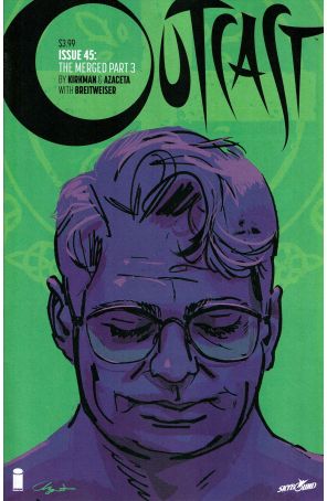 Outcast (Image) 45 published by Image with cover art by Paul Azaceta