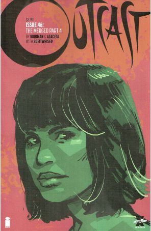 Outcast (Image) 46 published by Image with cover art by Paul Azaceta