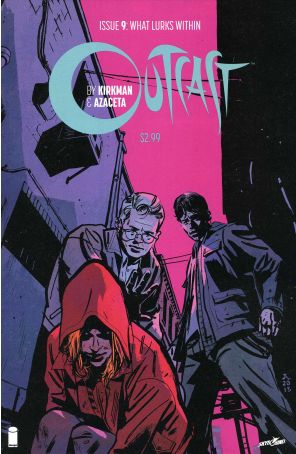 Outcast (Image) 9 published by Image with cover art by Paul Azaceta