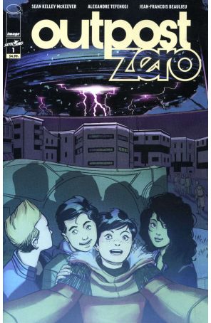 Outpost Zero 1 published by Image with cover art by Alexandre Tefenkgi