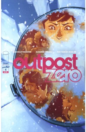 Outpost Zero 4 published by Image with cover art by Alexandre Tefenkgi