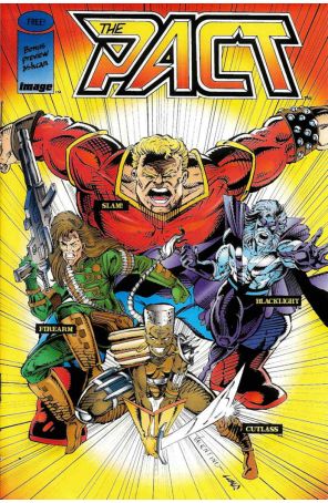 The Pact 0 Ashcan published by Image with cover art by Jim Valentino