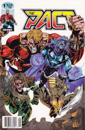 The Pact 1 (Newsstand) published by Image with cover art by Walter McDaniel