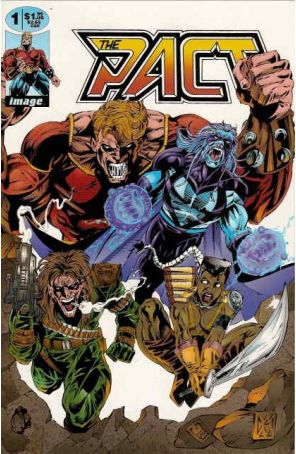 The Pact 1 published by Image with cover art by Walter McDaniel