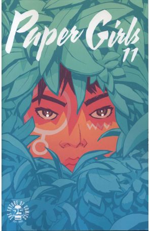 Paper Girls 11 published by Image with cover art by Cliff Chang