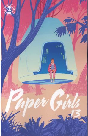 Paper Girls 13 published by Image with cover art by Cliff Chang