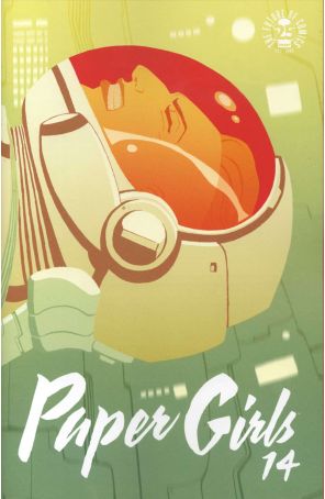 Paper Girls 14 published by Image with cover art by Cliff Chang