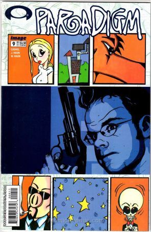 Paradigm (Image) 9 published by Image with cover art by Jeremy Haun