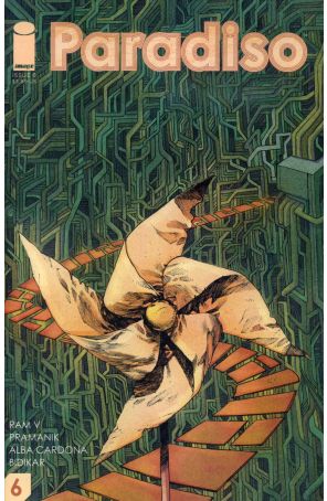 Paradiso 6A published by Image with cover art by Dev Pramanik