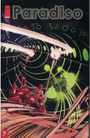Paradiso 7A published by Image with cover art by Dev Pramanik