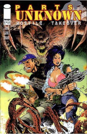 Parts Unknown: Hostile Takeover 1 published by Image with cover art by Dwayne Turner