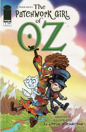 The Patchwork Girl of Oz 1 published by Image with cover art by Otis Frampton