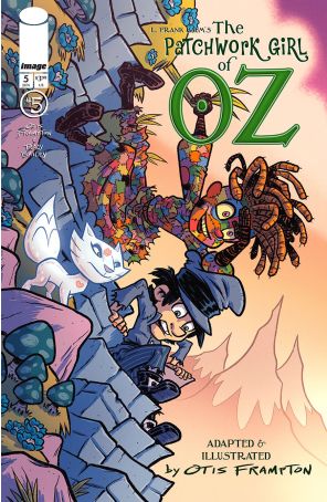 The Patchwork Girl of Oz 5 published by Image with cover art by Otis Frampton