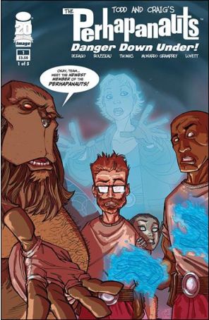 Perhapanauts: Danger Down Under 1A published by Image with cover art by Craig Rousseau
