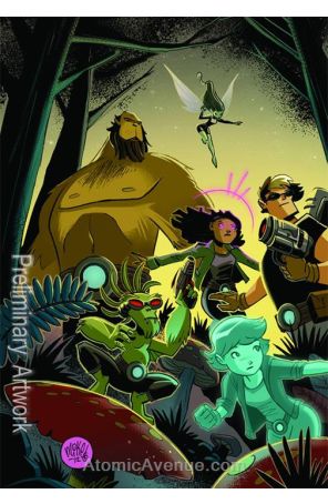 Perhapanauts: Danger Down Under 4B published by Image with cover art by Mike Maihack