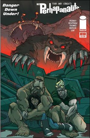 Perhapanauts: Danger Down Under 5A published by Image with cover art by Craig Rousseau