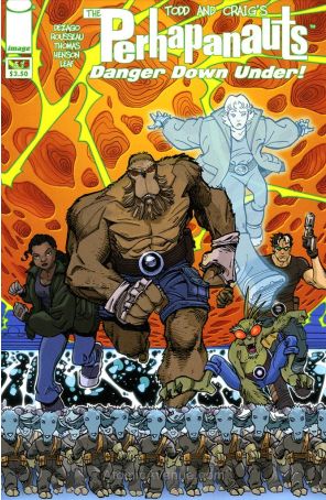 Perhapanauts: Danger Down Under 5B published by Image with cover art by Walt Simonson