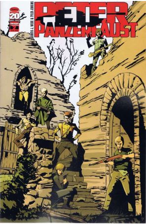 Peter Panzerfaust 2 published by Image with cover art by Tyler Jenkins