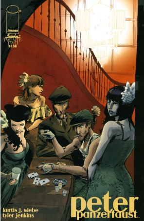 Peter Panzerfaust 22 published by Image with cover art by Tyler Jenkins