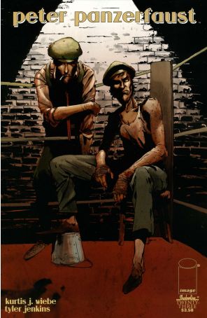 Peter Panzerfaust 23 published by Image with cover art by Tyler Jenkins