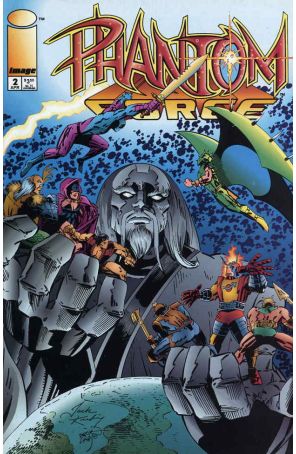 Phantom Force 2 published by Image with cover art by Jack Kirby