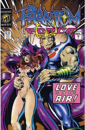 Phantom Force 7 published by Genesis West with cover art by Michael Thibodeaux