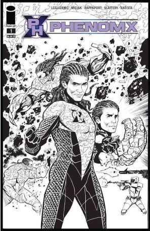 Phenom X 1C published by Image with cover art by JIm Muniz