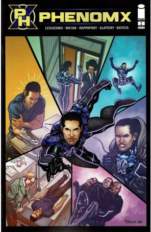 Phenom X 2 published by Image with cover art by Chris Batista