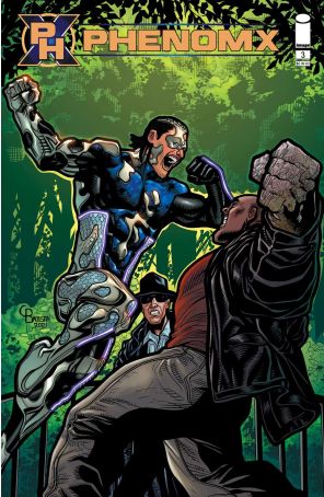 Phenom X 3 published by Image with cover art by Chris Batista