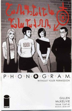 Phonogram 1 published by Image with cover art by Jamie McKelvie