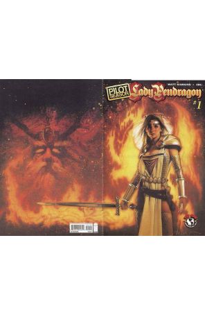 Pilot Season: Lady Pendragon 1A published by Image with cover art by Drew Struzan