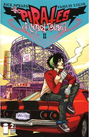 The Pirates of Coney Island 2B published by Image with cover art by Becky Cloonan