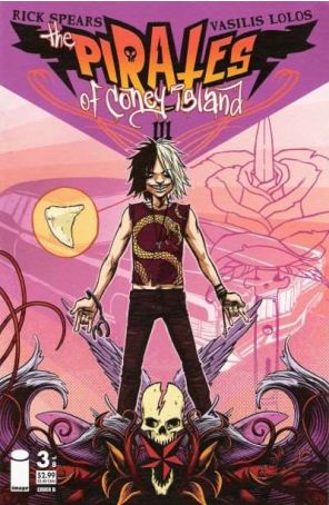 The Pirates of Coney Island 3B published by Image with cover art by Becky Cloonan