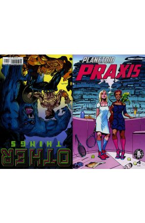 Planetoid Praxis 4 published by Image with cover art by Ken Garing