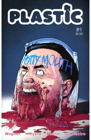 Plastic 1B published by Image with cover art by Daniel Hillyard