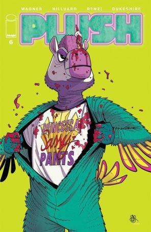 Plush (Image) 6A published by Image with cover art by Daniel Hillyard