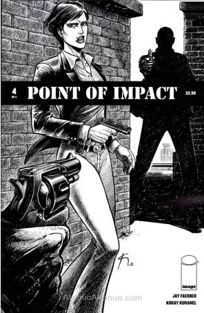 Point of Impact 4 published by Image with cover art by Koray Kuranel