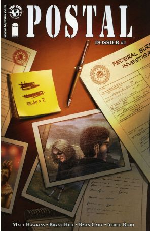 Postal: Dossier 1A published by Image with cover art by Linda Sejic