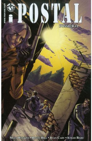 Postal: Dossier 1B published by Image with cover art by Isaac Goodhart