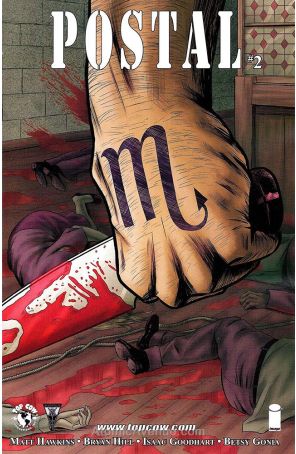 Postal 2B published by Image with cover art by Isaac Goodhart