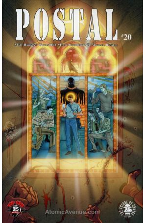 Postal 20 published by Image with cover art by Linda Sejic