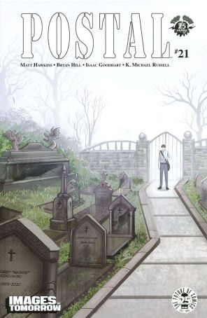 Postal 21A published by Image with cover art by Linda Sejic