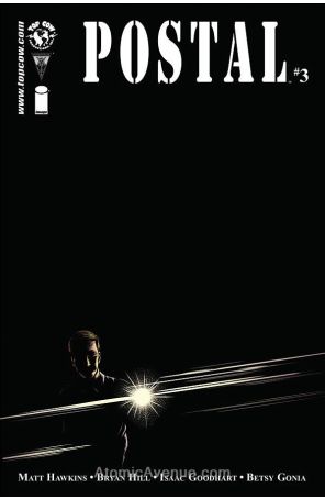 Postal 3B published by Image with cover art by Isaac Goodhart