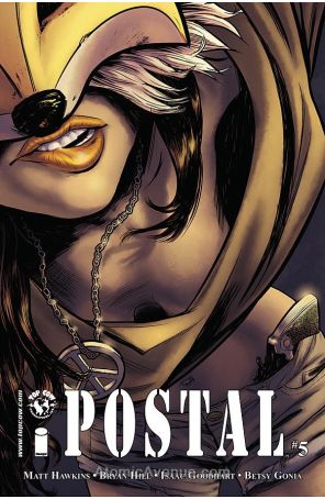 Postal 5B published by Image with cover art by Isaac Goodhart