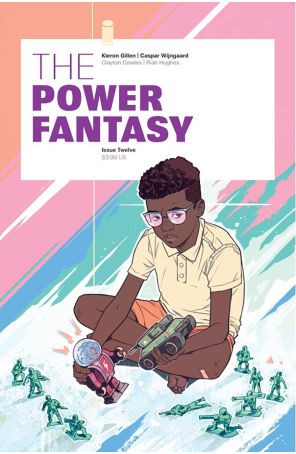 The Power Fantasy 12A published by Image with cover art by Caspar Wijngaard