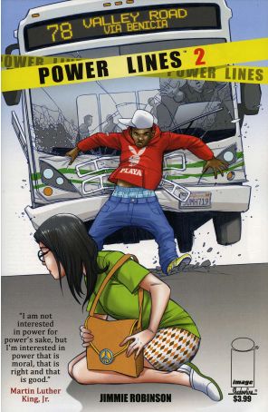 Power Lines 2 published by Image with cover art by Jimmie Robinson